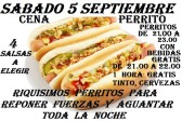 CENA PERRITOS CALIENTES