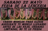 FERIA DE LA LENCERIA