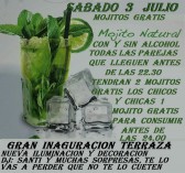 1ª NOCHE MOJITO VERANO 2021 INAGURACION DE TERRAZA