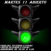 MARTES  VISPERA DE FESTIVO
