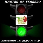 MARTES  VISPERA DE FESTIVO