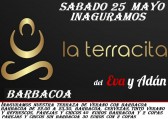 INAGURAMOS  TERRAZA CON  BARBACOA