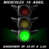 MIERCOLES 16 ABIERTO