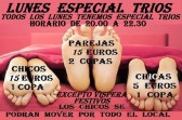 LUNES ESPECIAL TRIOS
