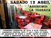 Apertura de la Terraza con Barbacoa