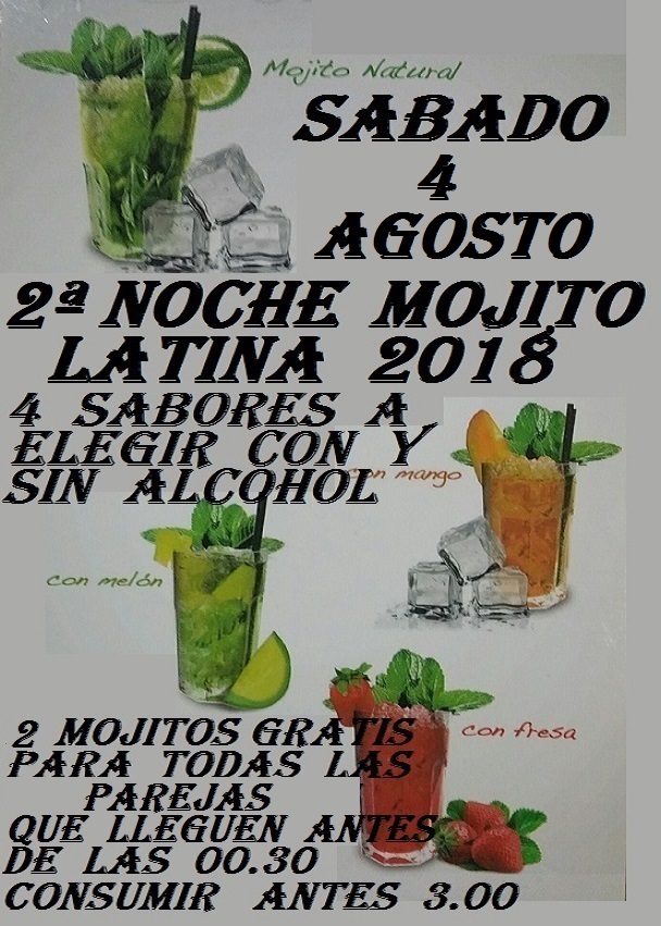 2ª Noche Mojito 2018