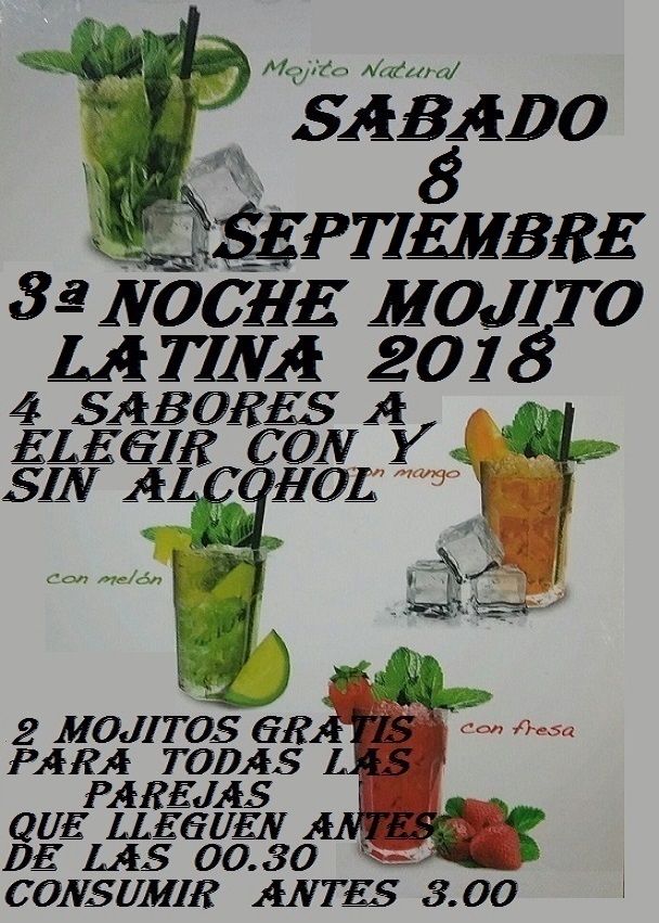 3ª Noche Mojito 2018