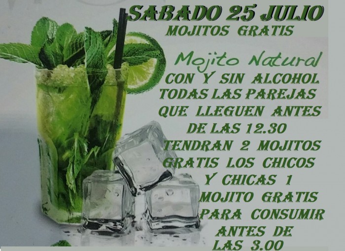 1º NOCHE MOJITO VERANO 2020