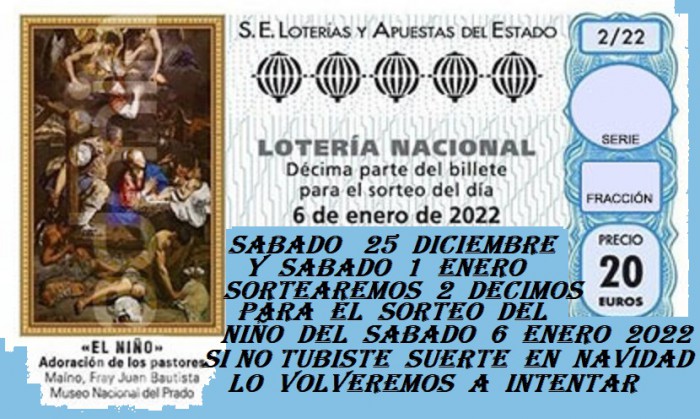 SABADO 1 ENERO VIVA EL NIÑO