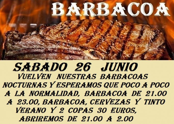 BARBACOA GRATIS