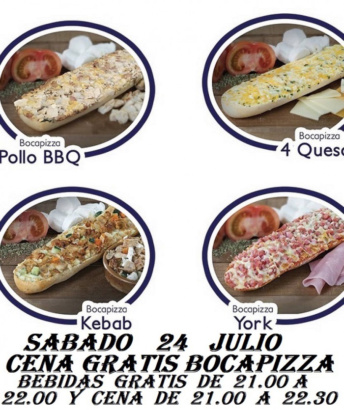 SABADO CENA GRATIS