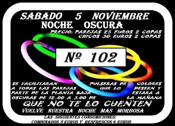 NOCHE OSCURA Nº 102