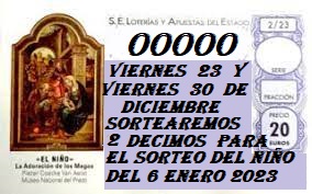 LOTERIA NIÑO