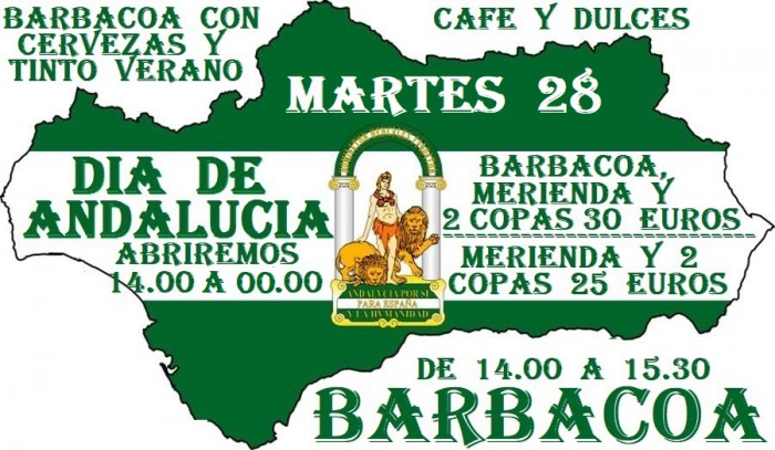 DIA DE ANDALUCIA BARBACOA