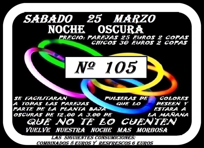 NOCHE OSCURA Nº 105