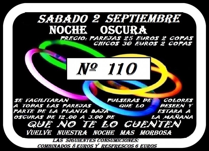 NOCHE OSCURA  Nº110