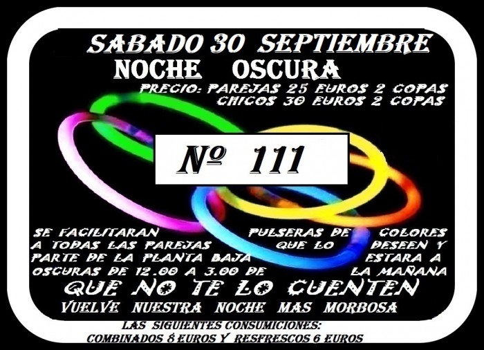 NOCHE OSCURA  Nº111