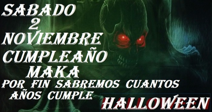 HALLOWEEN 2024 CUMPLE MAKA