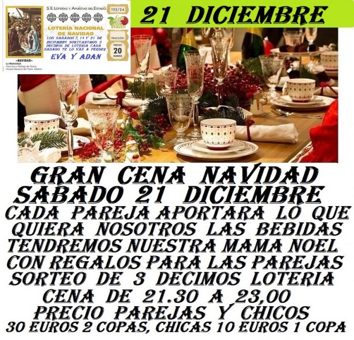 CENA NAVIDAD