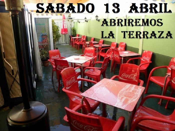 Abriremos la Terraza