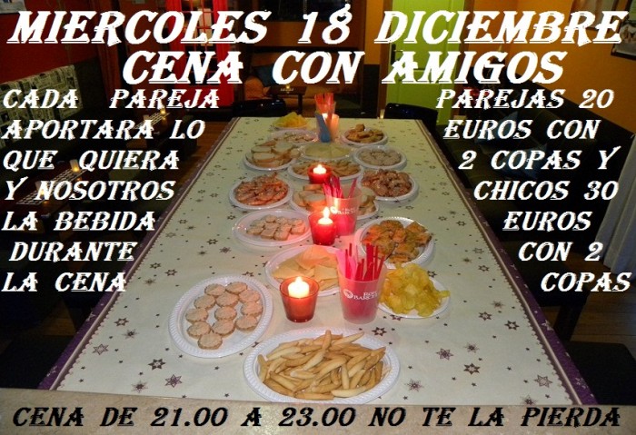 Cena con Amigos