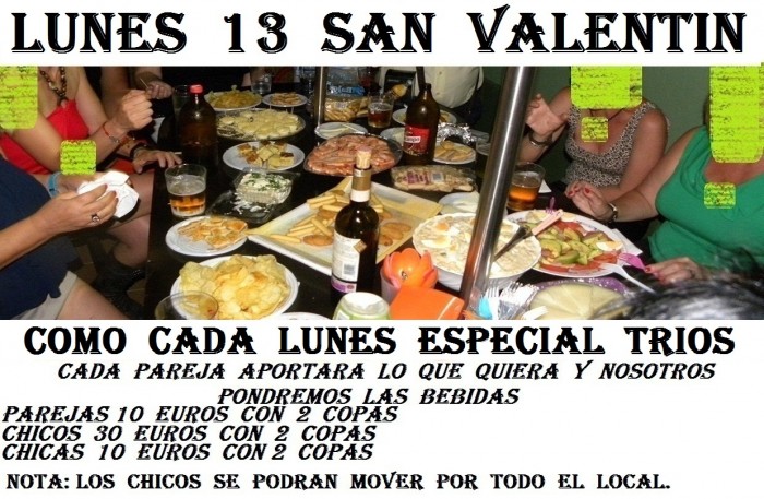 Cena San Valentin