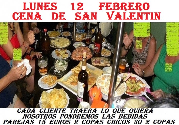 Cena San Valentin