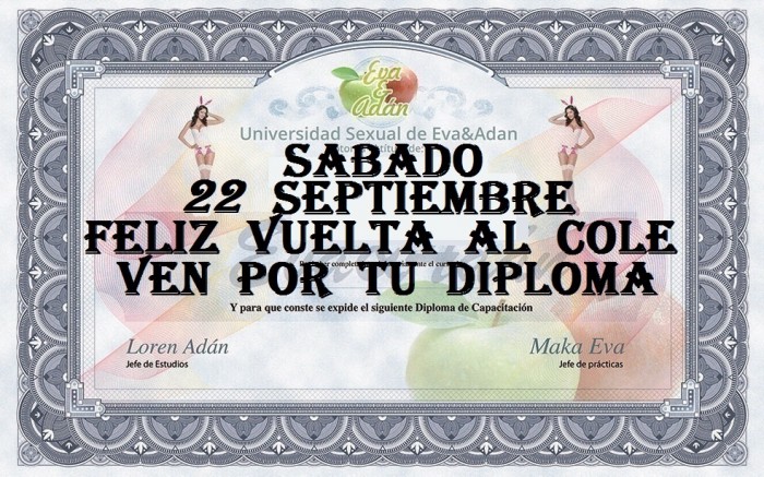 Feliz Vuelta al Cole 2018