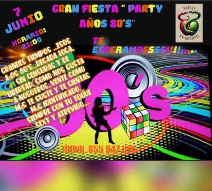 PARTY AÑOS 80